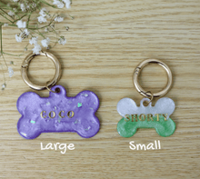 Load image into Gallery viewer, Iridescent Purple Dog Tag
